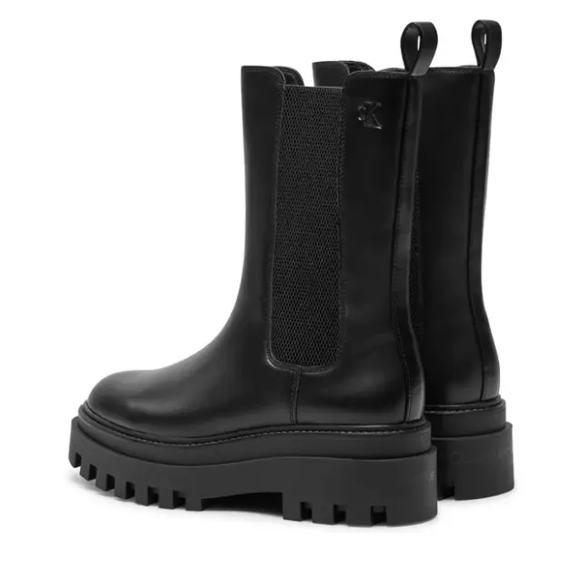Γυναικεία Δερμάτινα Μποτάκια Calvin Klein Chelsea Boot YW0YW01542 0GJ Μαύρα Μαύρο - 38 3