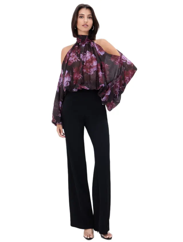 Toi amp; Moi γυναικεία floral μακρυμάνικη μπλούζα 30-5910-226-1 - OS 2
