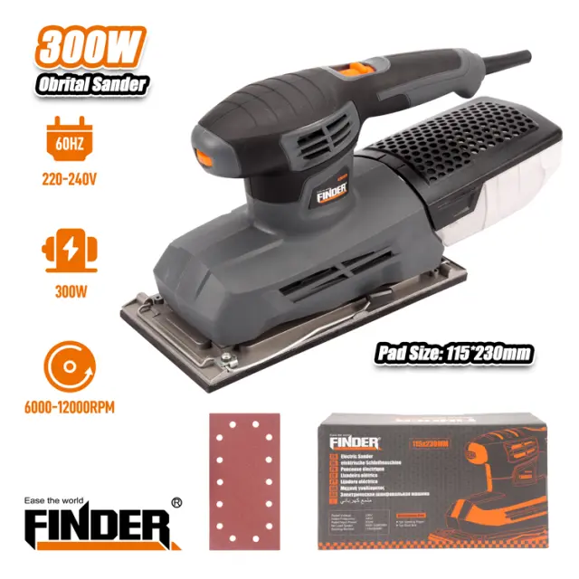 Παλμικό τριβείο - 115*230mm - 300W - Finder - 197344 2