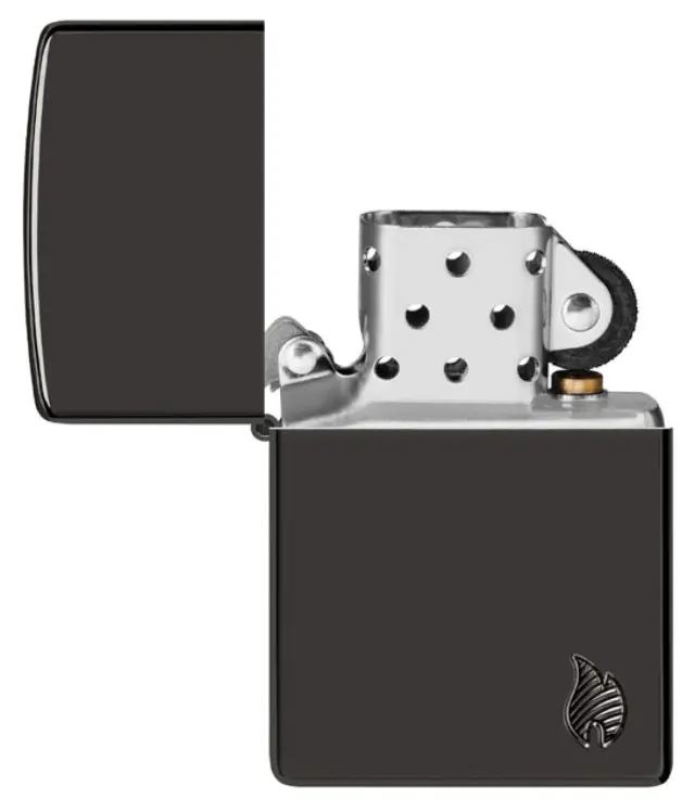ZIPPO Αναπτήρας - Armor® High Polish Black Flame (46402) 3