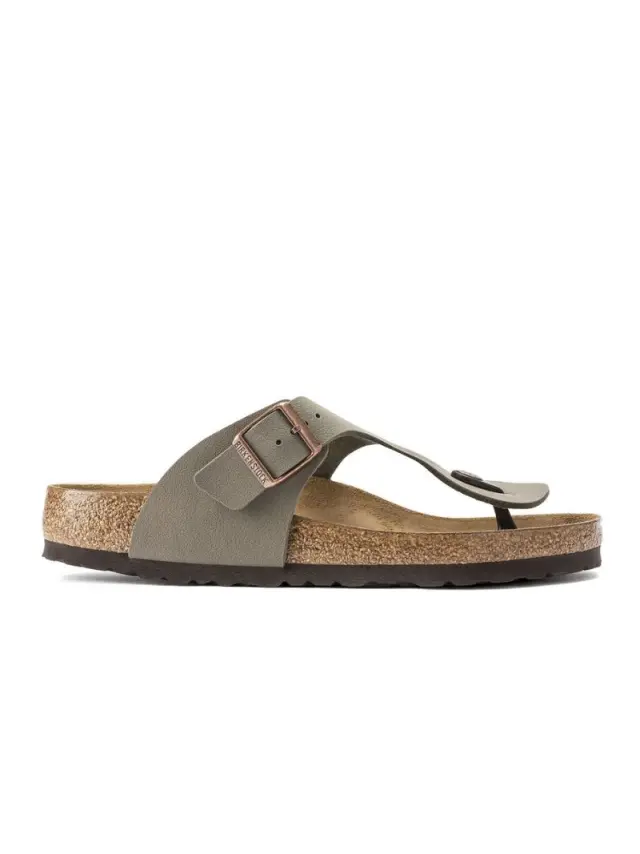 Birkenstock Σαγιονάρες Unisex Birko-Flor(ανθεκτικό υλικό της Birkenstock-επιτρέπει την επαφή με το νερό) Γκρί BIR/RAMSES 044051 STONE 3