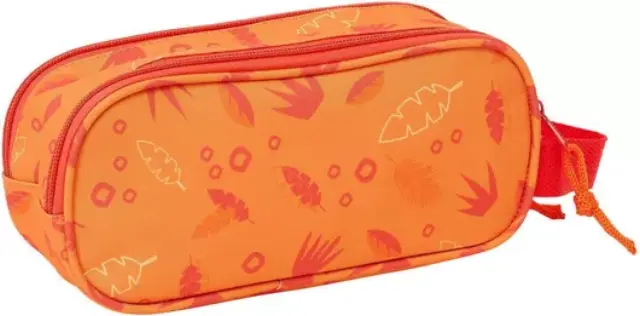 Κασετίνα Διπλή Lion King pencil case Πορτοκαλί 21 X 8 X 6 Cm 3d 3