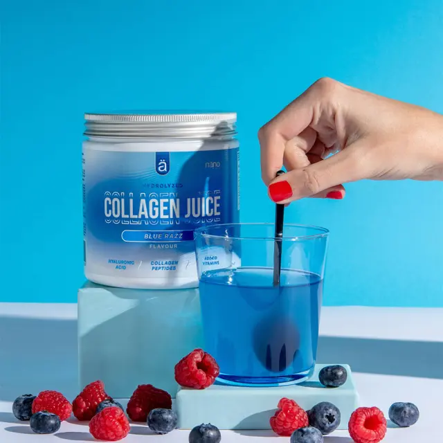 Nanosupps Collagen Juice Blue Razz, 300 g 3