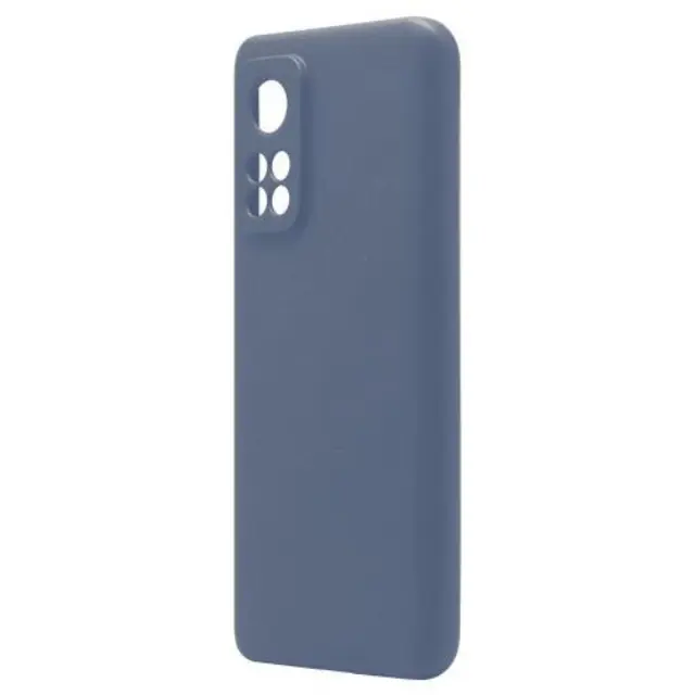 Θήκη Liquid Silicon inos Xiaomi Mi 10T 5G/ Mi 10T Pro 5G L-Cover Μπλε Ραφ N53985