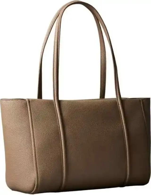 Calvin Klein Γυναικεία Μεγάλη Τσάντα Tote Pebble Grain Καφέ 2
