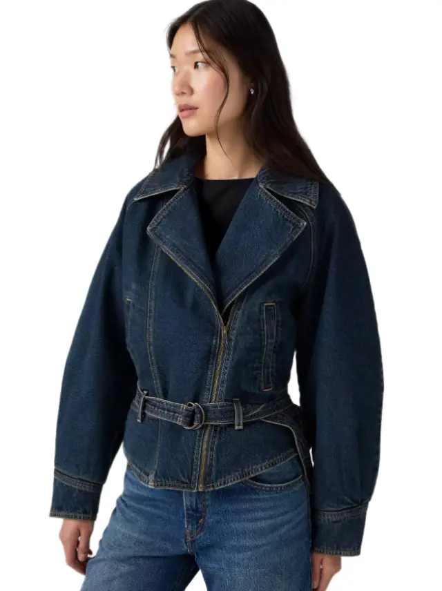 Levi's 80's Bomber Jacket γυναικείο τζιν μπουφάν 0088X0000-1