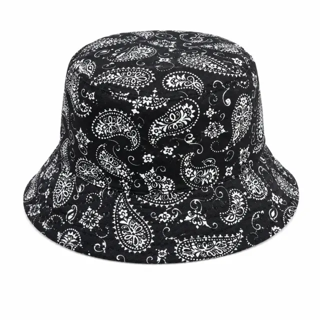 Ghetto Black Bandana Bucket Hat