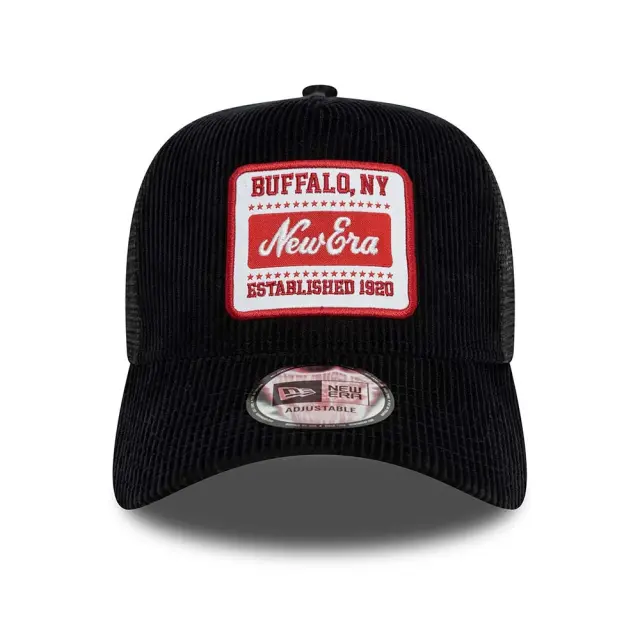 New Era Adult Patch Cord Trucker Cap Μαύρο - Άσπρο 60603669 (New Era) - One Size 2