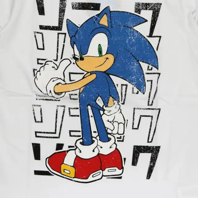 Μπλούζα Ανδρική T-Shirt Sonic White 87002260011 - XL 2