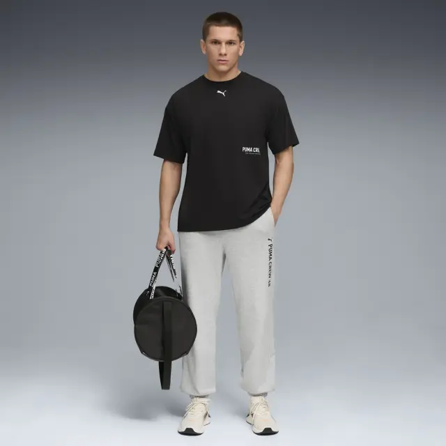 Puma M Graphic Oversize Tee Black 527626-01 - XL