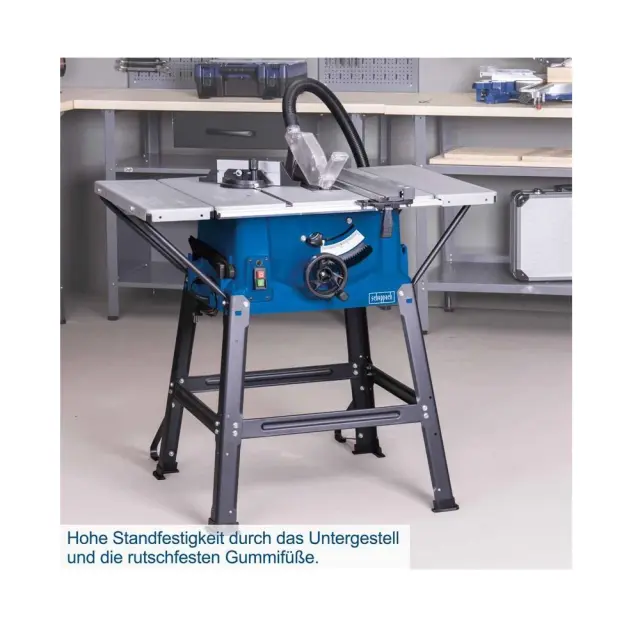 Επιτραπέζιο Δισκοπρίονο Scheppach HS100S | 2000W – με Βάση, 2 Επεκτάσεις Τραπεζιού & Έξτρα Δίσκο 2