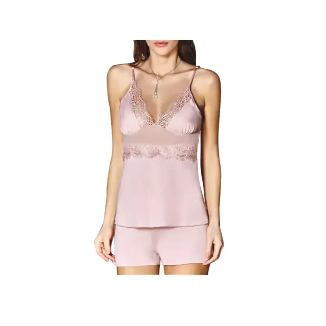 FMS Γυναικείο Νυφικό Babydoll 551, Χρώμα Σάπιο Μήλο - L