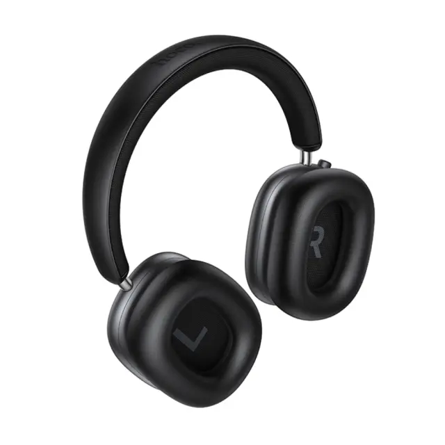 Wireless Ακουστικά Stereo Hoco W63 Triunfo ANC v5.4 500mAh με AUX Μαύρα 3