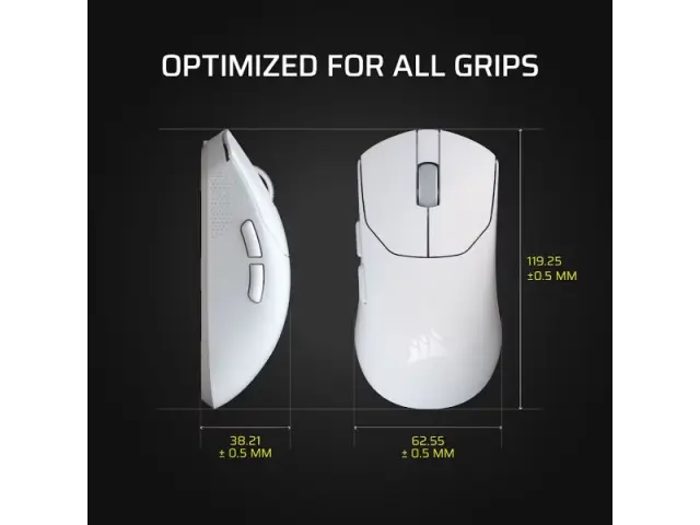 Corsair Mouse Sabre v2 Pro Ultralight (White) (CH-931G001-WW) 3