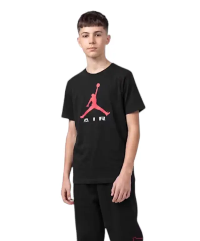 Jordan - Παιδική Μπλούζα T-Shirt JDB MJ Brooklyn 95G020-023 Μαύρο - 8 ετών