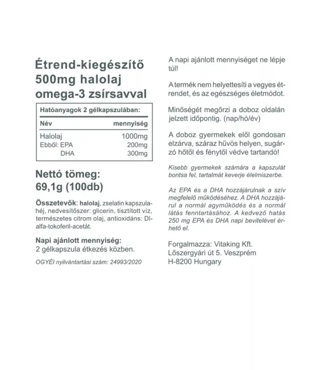 Vitaking Omega-3 kids 500 mg 2