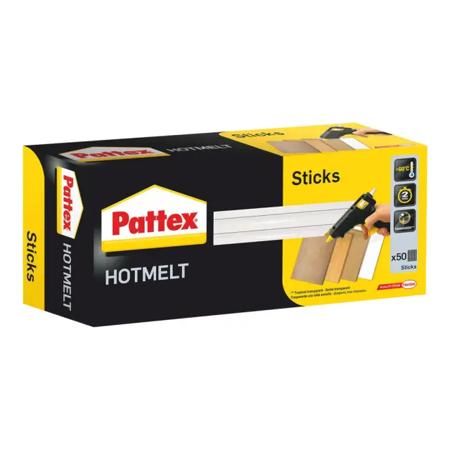 PATTEX ΘΕΡΜΟΚΟΛΛΑ ΣΕ ΡΑΒΔΟΥΣ (ΚΕΡΑΚΙΑ ΣΙΛΙΚΟΝΗ) 1kg
