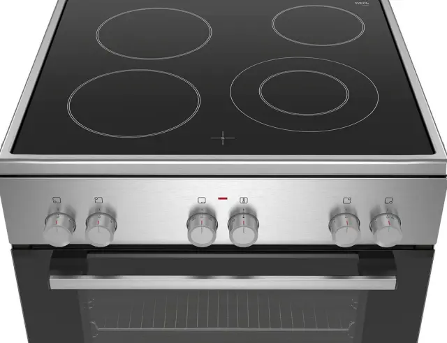 Κουζίνα BOSCH HKA090150 με κεραμικές εστίες , χωρητικότητα φούρνου 66L, 7 λειτουργίες ψησίματος και ενεργειακή κλάση Α HKA090150