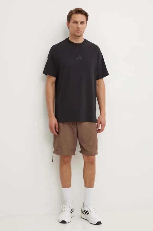 Βαμβακερό μπλουζάκι adidas All SZN - M 3