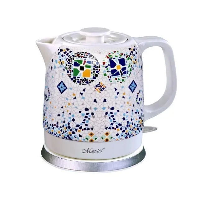 Maestro Βραστήρας 1.5L 1200W White / Blue (MR-068)