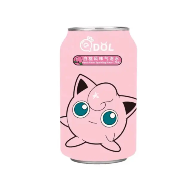 QDOL Pokemon Jigglypuff Peach Sparkling Water 330ml ΧΓ