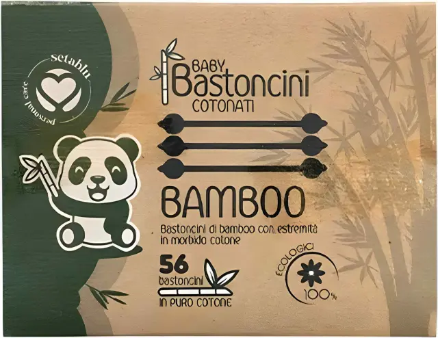 Setablu Baby Bamboo Παιδικές Μπατονέτες 56τμχ