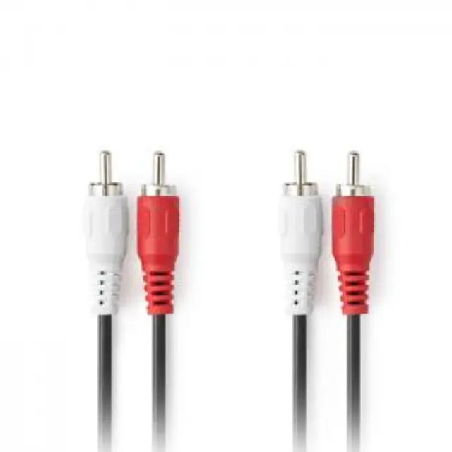 Καλώδιο 2x RCA αρσ. - 2x RCA αρσ., 3.00m. 2