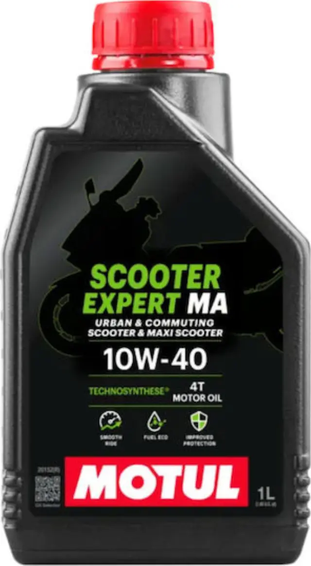 10W40 MOTUL 4Τ MOTO SCOOTER EXPERT MA 1L