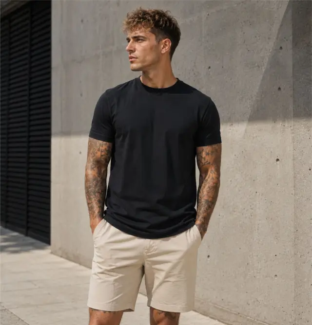 T-shirt Noshame® Μαύρο με τύπωμα Never Give up - 3026088 - XXL 2