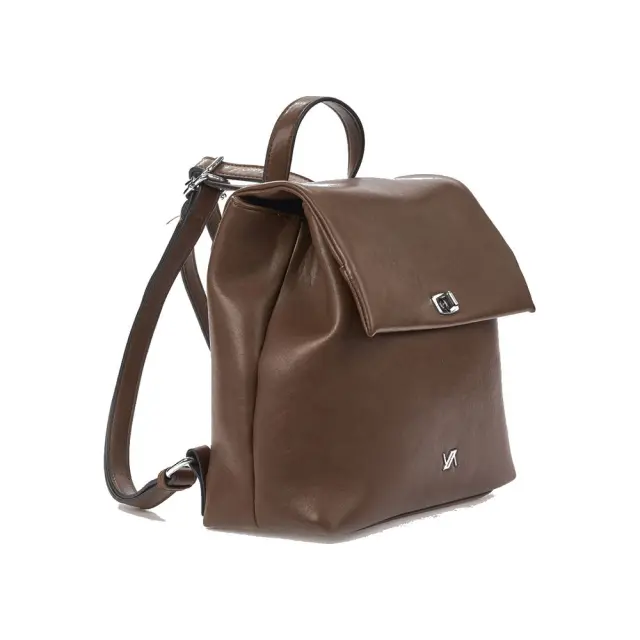 VERDE ΤΣΑΝΤΑ ΠΛΑΤΗΣ-BACKPACK 16-0008747 ΠΟΥΡΟ 2