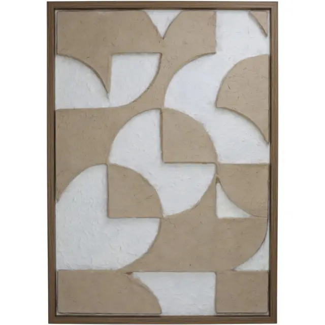 Διακοσμητικό Τοίχου Φυσικό Χαρτί 50x4x70cm