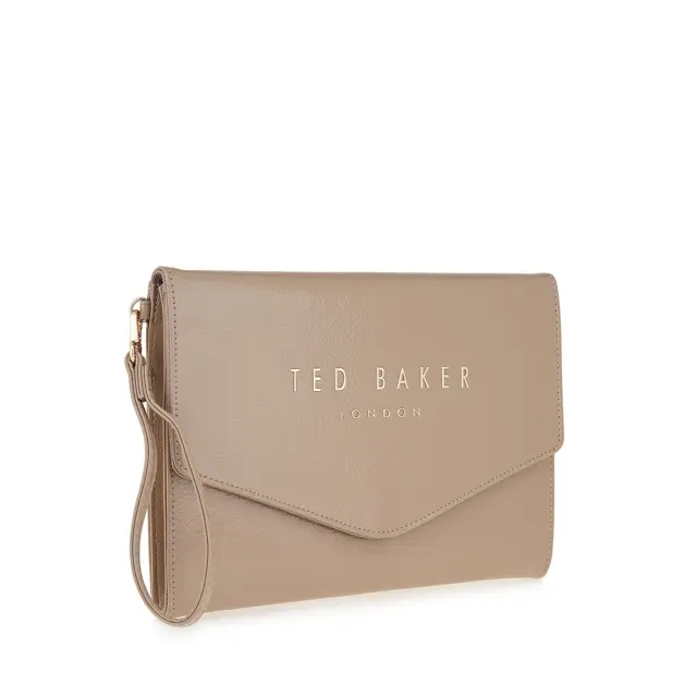 Γυναικείος Φάκελος Ted Baker Crinkie 283874-Stone Πούρο - One Size 2