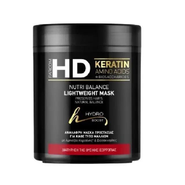 Farcom HD Keratin Nutri Balance Μάσκα για προστασία 1000ml