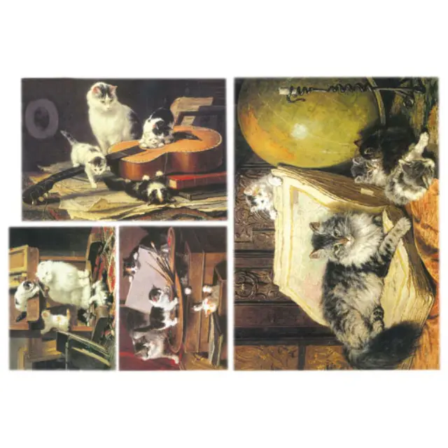 Ριζόχαρτο Stamperia - Art Cats - 48x33cm