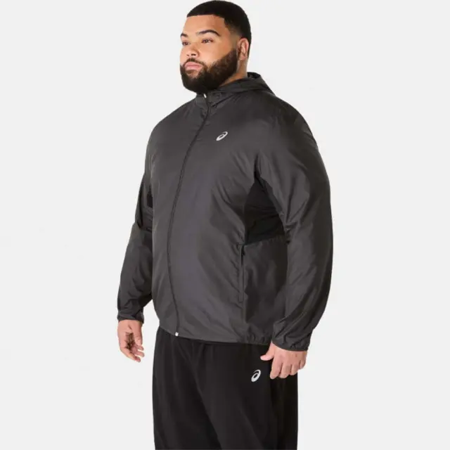 Asics Men's Core Running Jacket Μαύρο 2011D216-001 (Asics) 2