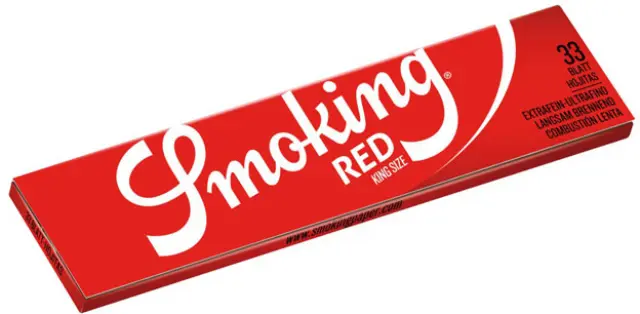 Smoking Χαρτάκια - Κόκκινο - King Size (New) 50τεμ. 2
