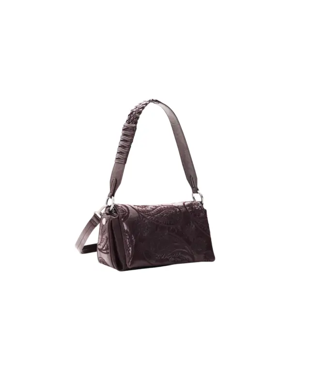 Desigual - Γυναικεία Τσάντα Ώμου / Χιαστί Siroco Naron Mini 26WAXPAA-3006 Μπορντό 2