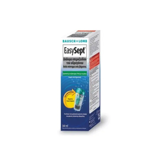 Bausch & Lomb EasySept Διάλυμα Υπεροξειδίου του Υδρογόνου για φακούς επαφής 360ml