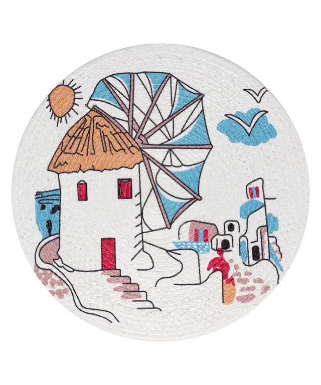 Βαμβακερό σουπλά (38cm) design 2 - -