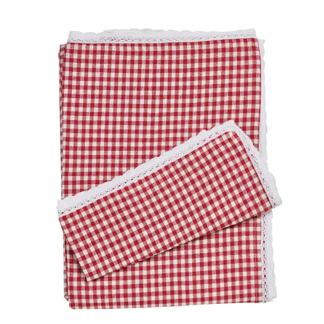 DAS HOME ΖΑΚΑΡ ΤΡΑΠΕΖΟΜΑΝΤΗΛΟ 140Χ180 0915 RED