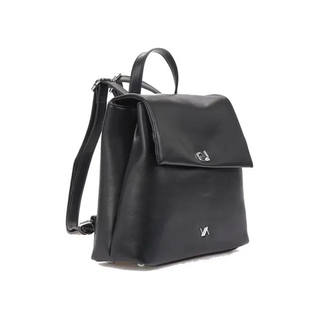 VERDE ΤΣΑΝΤΑ ΠΛΑΤΗΣ-BACKPACK 16-0008747 ΜΑΥΡΟ 2