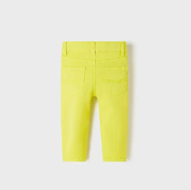 Baby 6 μηνών έως 4 ετών Παντελόνι καπαρτινέ slim fit λάιμ 3