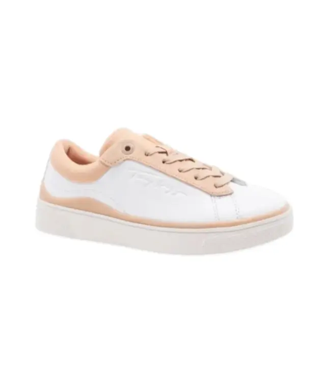 Tommy Hilfiger - Γυναικεία Sneakers Th Platform Court FW0FW06317-TRY Λευκό - 41
