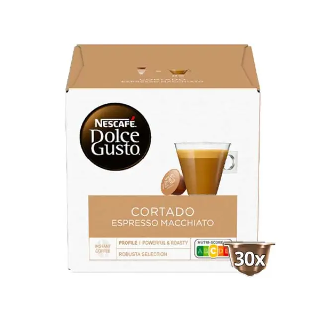 Nescafe Cortado Espresso Macchiato XL 30 | Dolce Gusto