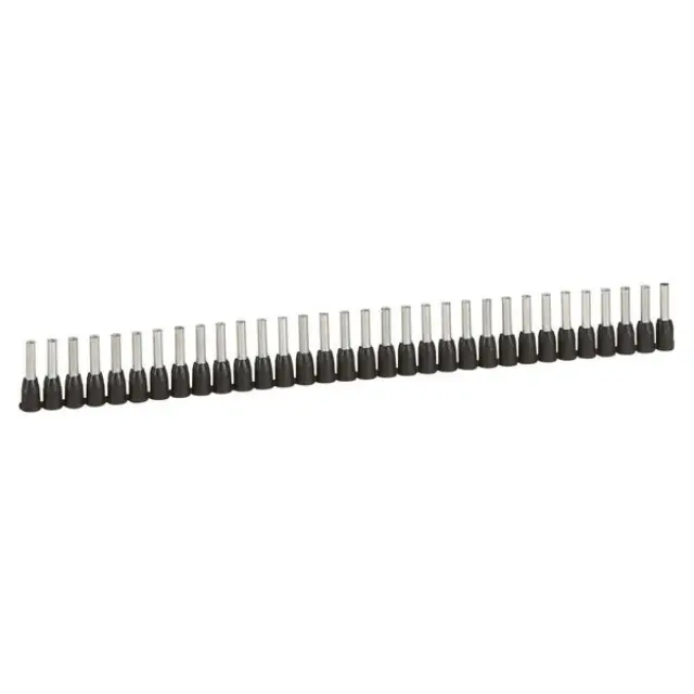 Ferrules in strips Starfix - cross section 1.5 mm² - black