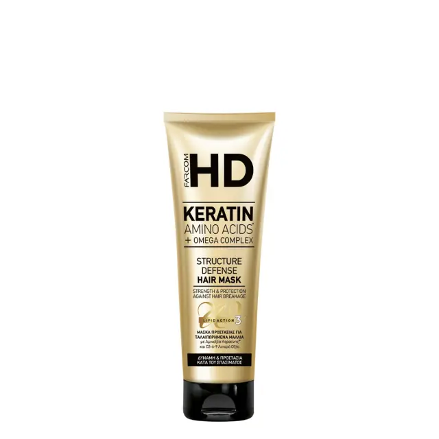HD Structure Defense Μάσκα για ταλαιπωρημένα μαλλιά. 250ml