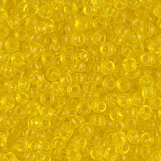 Χάντρα Miyuki Round Rocailles 8/0 - 136 - Transparent Yellow ~25gr