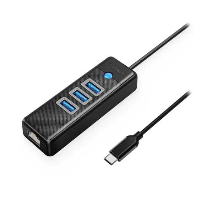 Orico Docking Station PW3UR25-C3 3x USB-A 3.0 1x RJ45 2.5G Ethernet 0.5m Black