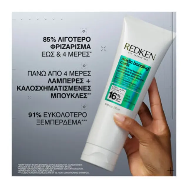 Redken Acidic Bonding Curls Silicone-Free Leave-In Treatment Leave-in hair treatment for wavy and curly hair 250 ml 3