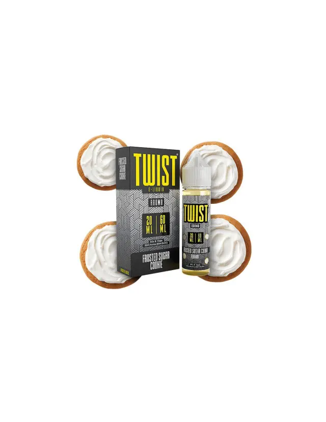Twist Frosted Sugar Cookie Flavour Shot 20/60ml 60ml Twist E-Liquids